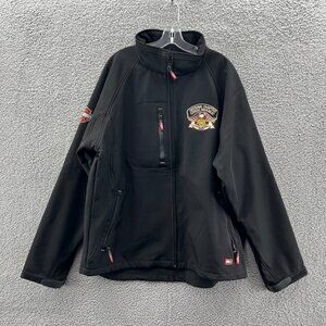 Issa Line Harley Davidson Biker Jacket Mens 3XL Black Ostrava Czech Republic